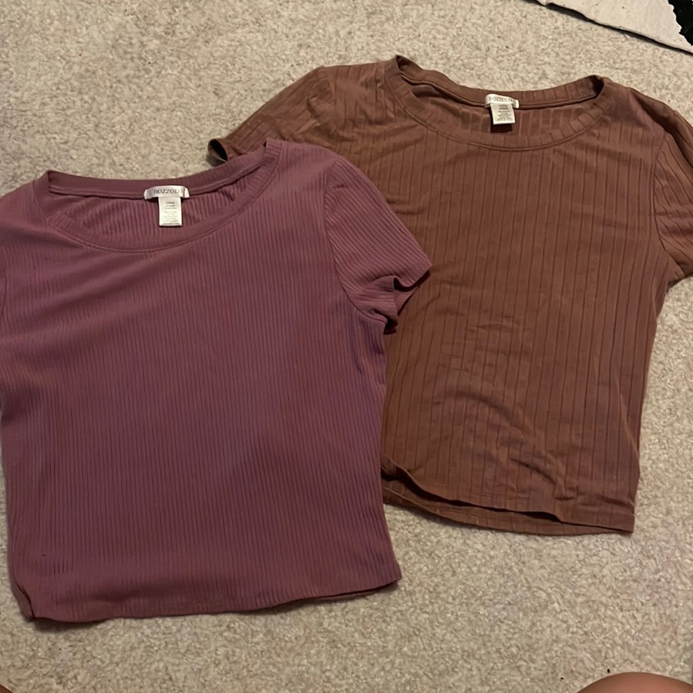2 Large Baby Tees